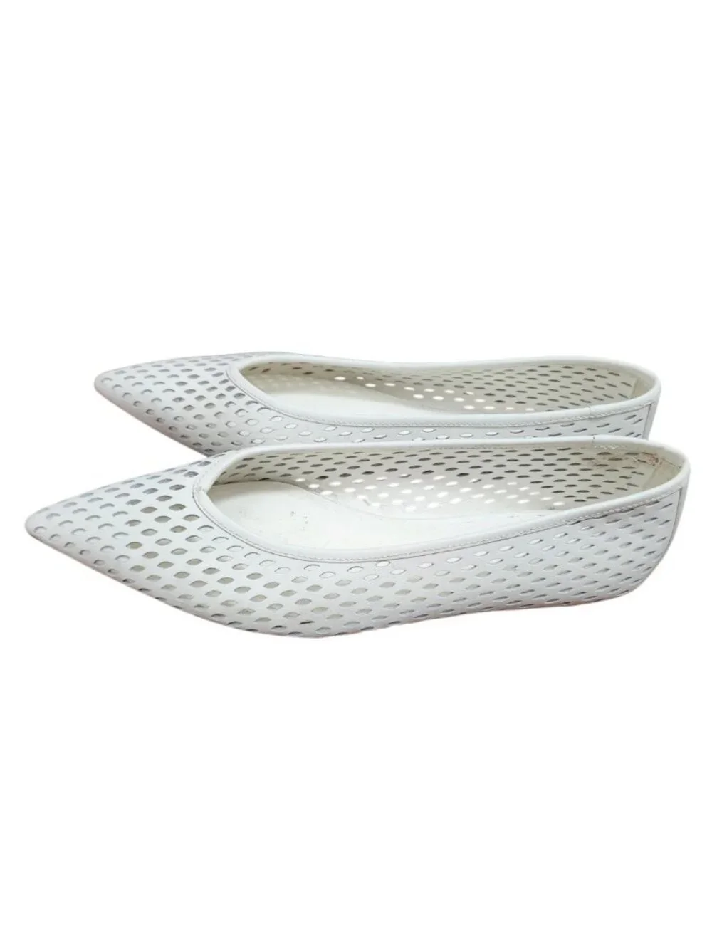 Nordstrom flats pairs white